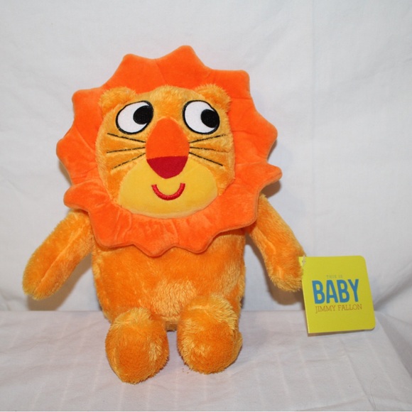 Kohl’s Cares This Is Baby Jimmy Fallon Orange Tiger 10 Inch Plush Stuffed Animal - Picture 1 of 2